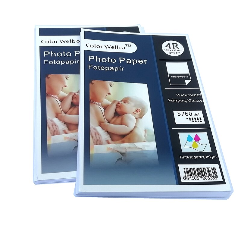 Papier fabrik direkt guss beschichtet Poster eine seite 4R meisten popularstar druck produkte foto papier glänzend für Foto Studio