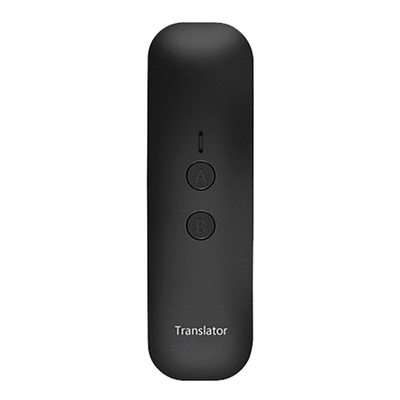 Tradutor de voz inteligente portátil bluetooth 5.0 tradutor de idiomas 80 idiomas standby 20 horas: Default Title