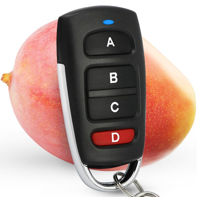 Metalen Vier-Key Garagedeur Universele Kopie Afstandsbediening Draadloze Kopie Afstandsbediening Lange Afstand Voor Garagedeur