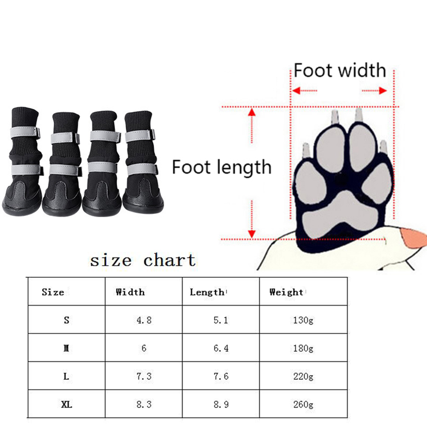 Hond Schoenen Voor Chihuahua Anti Slip Waterdichte Huisdier Kat Regen Schoenen Rubber Laarzen Voor Vier Seizoenen Franse Bulldog Huisdieren Sneeuw booties