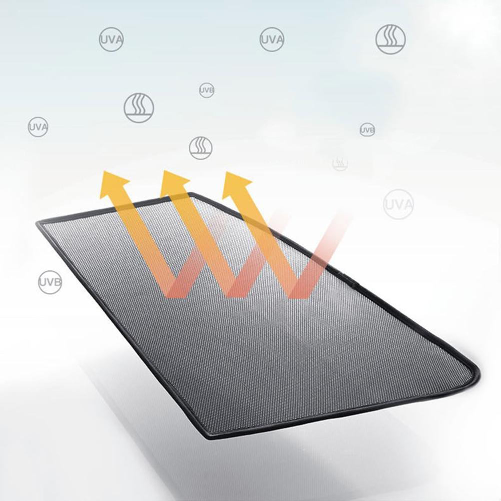 Magnetic Car Sun Shade UV Protection Universal Curtain Durable Window Sunshade Sun Visor For Summer Protection Sun Shade Cover