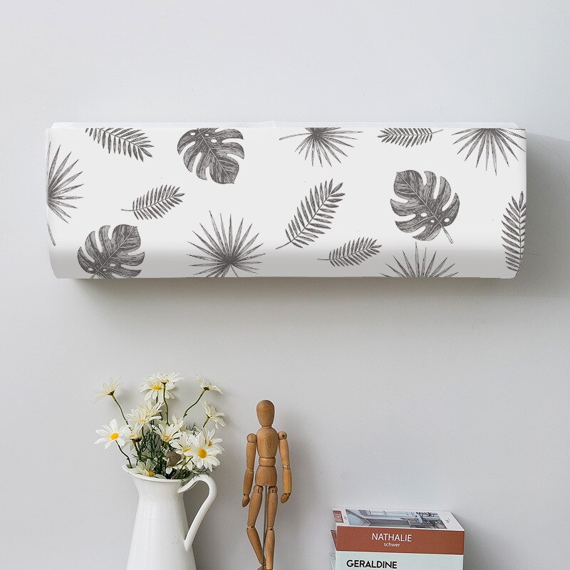 Elastische Airconditioner Cover Wandmontage Airconditioning Stofkap Stretch Airconditioning Protector Woonkamer Decor: P dust cover / 2HP 86x23x30cm