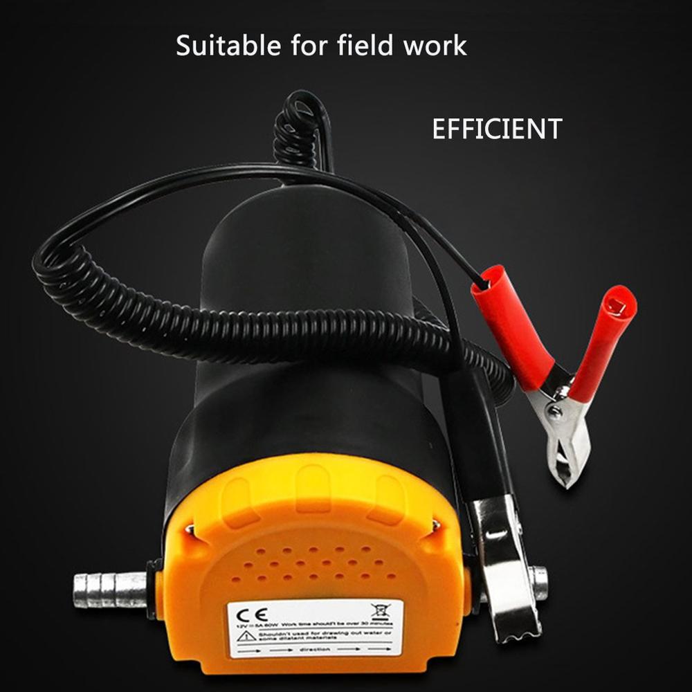 12V 60W Oil/crude oil Fluid Sump Extractor Scavenge Exchange Transfer Pump Suction Transfer Pump + Tubes for Auto Car Boat Mot
