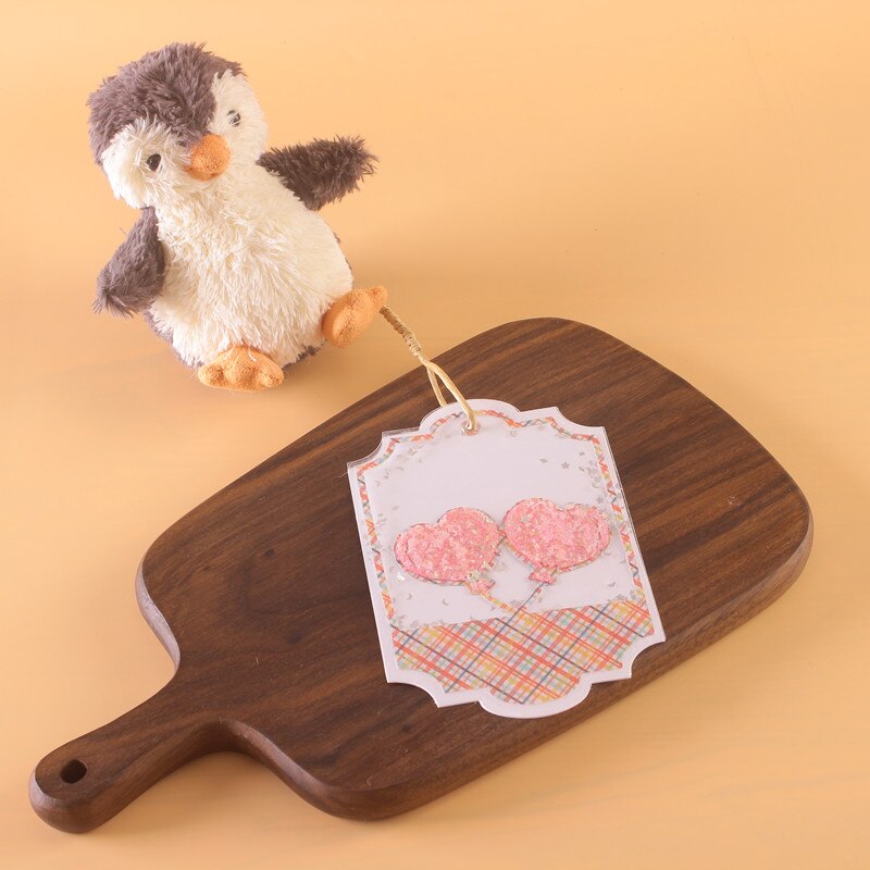 Set de etiquetas de cumpleaños, plantillas de corte de Metal love para álbum para recortes de fotos, tarjetas de papel decorativas DIY