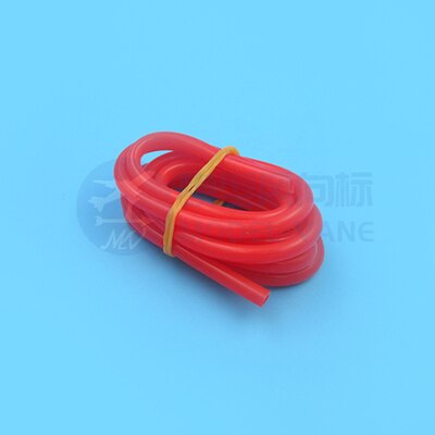 1 M di Calore Resistente di Acqua di Raffreddamento del Tubo 3*5mm 4*7 millimetri di Silicone Raffreddato Ad Acqua Del Tubo Colorato raffreddato ad acqua Tubi In Silicone per RC Barca Jet: red 4x7mm