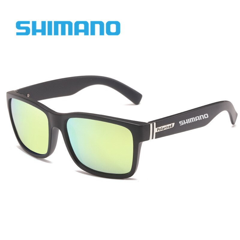 neue Shimano Sonnenbrille Frauen Männer Polarisierte Uv Schutz Vintage Radfahren Wandern für Angeln Gläser: 07