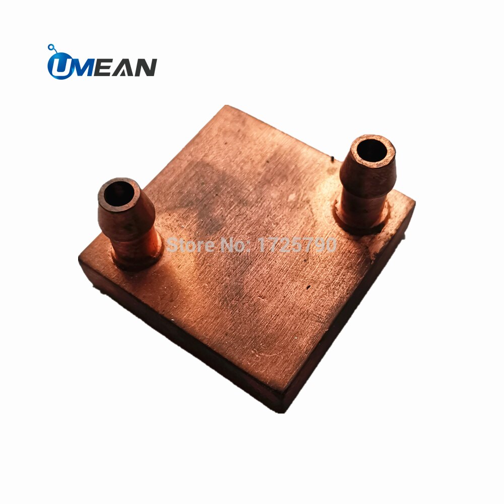 Copper Water Cooling Block Liquid Heatsink Radiator for Semiconductor Cooler Kit 12706 Peltier Computer CPU GPU: Positive