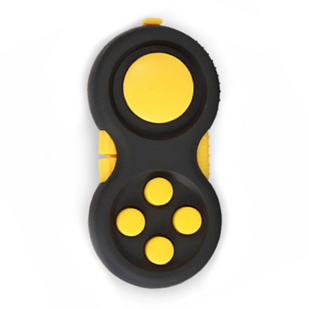 Game Fidget Pad Stress Reliever Squeeze Fun Magic Desk Toy Handle Decompression Key Mobile Phone Accessory: D