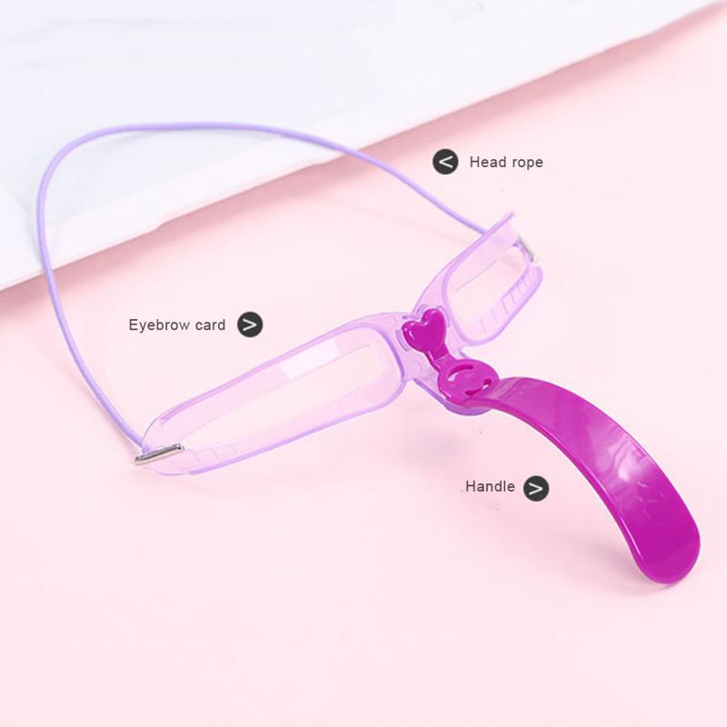 8 In1 Eyebrow Template Helper Eye brow Stencils Kit Grooming Card Eyebrow Defining Cosmetics Makeup Tools Maquiagem
