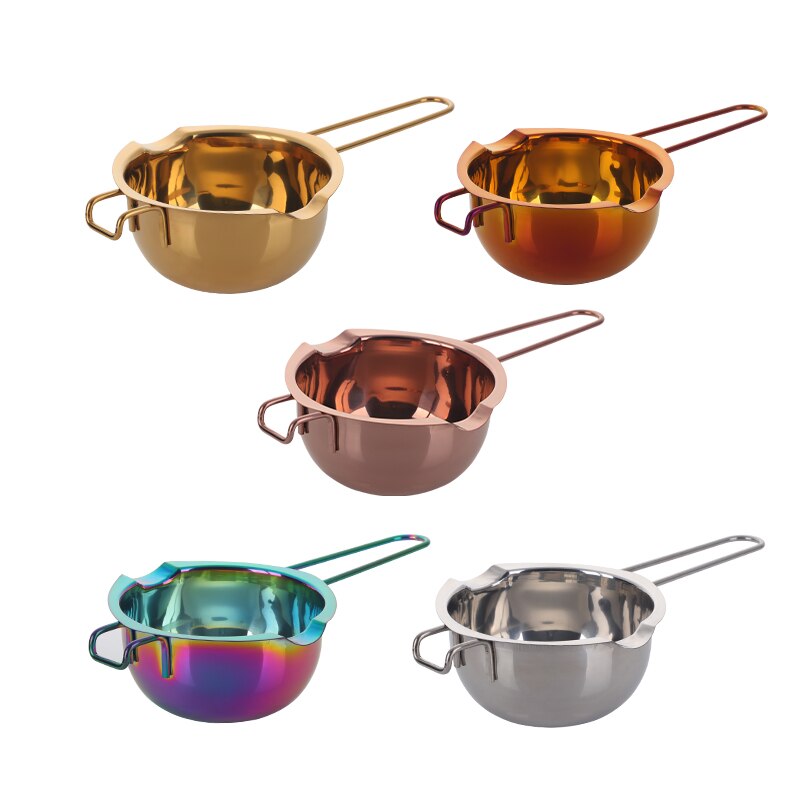 Multifunctionele Rvs Chocolade Boter Smelten Pot Keuken Verwarming Huishoudelijke Melk Kom Dubbele Pot Eenvoudige Schoon Kookgerei