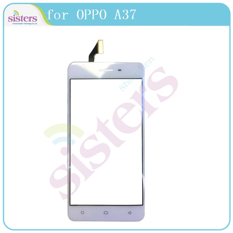 Digitalizador de pantalla táctil para OPPO A37 Panel táctil para OPPO A37 Sensor de lente de cristal táctil Panel táctil reemplazo Original de teléfono 5"