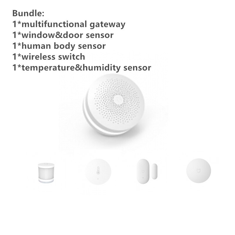 Xiaomi mijia Smart Home Kits Gateway Door Window Sensor Human Body Sensor Wireless Switch Humidity Zigbee Socket MI Version