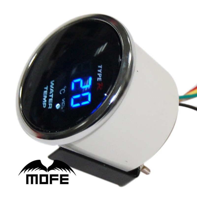 SPECIALE AANBIEDING 52mm 2 "20 LCD Digitale Water Temperatuurmeter Meter Met Stappenmotor + Temp Sensor