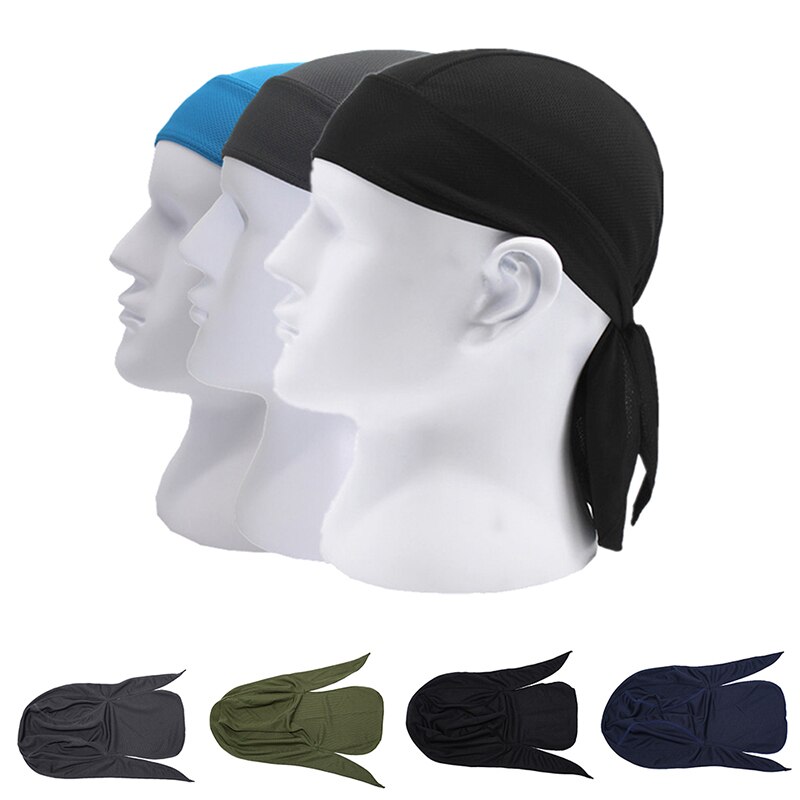 Men Running Riding Bandana Headscarf Cap Quick Dry Cycling Cap Head Scarf Headband Men Head Scarf