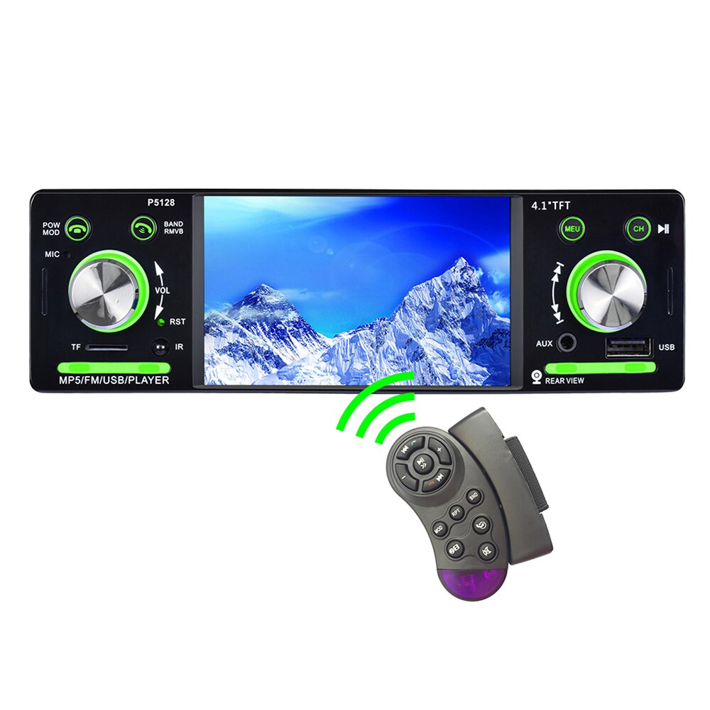 Bærbar nøglekontrol bil rat controller  mp5 media multimedia player dvd bil rat multimedia