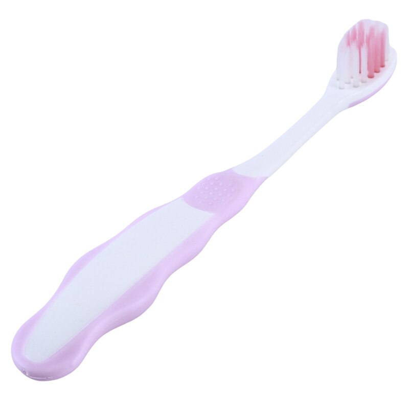 1 conjunto escova de dentes das crianças caixa de cristal 2 varas do cabelo macio cabeça grande língua limpa escova de dentes do bebê fontes do bebê Imagem cor