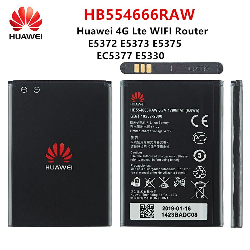 Original Huawei batería para HUAWEI Mate 9/Mate9 Pro/10/10 Pro /P20/P20 Pro/honor 8 9 10 Nova/Nova 2/Nova 2 Plus/Nova 3: HB554666RAW