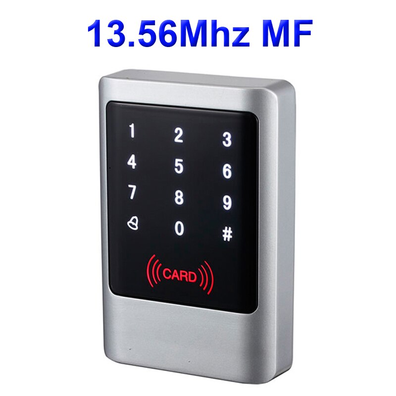 HSY Touch Keypad Single Door Access Control 125Khz Proximity EM ID Card Entry Lock Standalone Controller with 10pcs Free Keyfobs: HSY-S238 MF