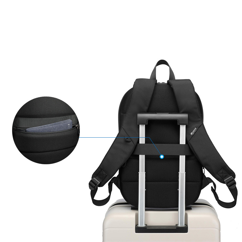 Sac à dos pour ordinateur portable, sac fin pour ordinateur portable, unisexe, 14 pouces, Simple, Business, léger, décontracté, extensible, pour écoliers