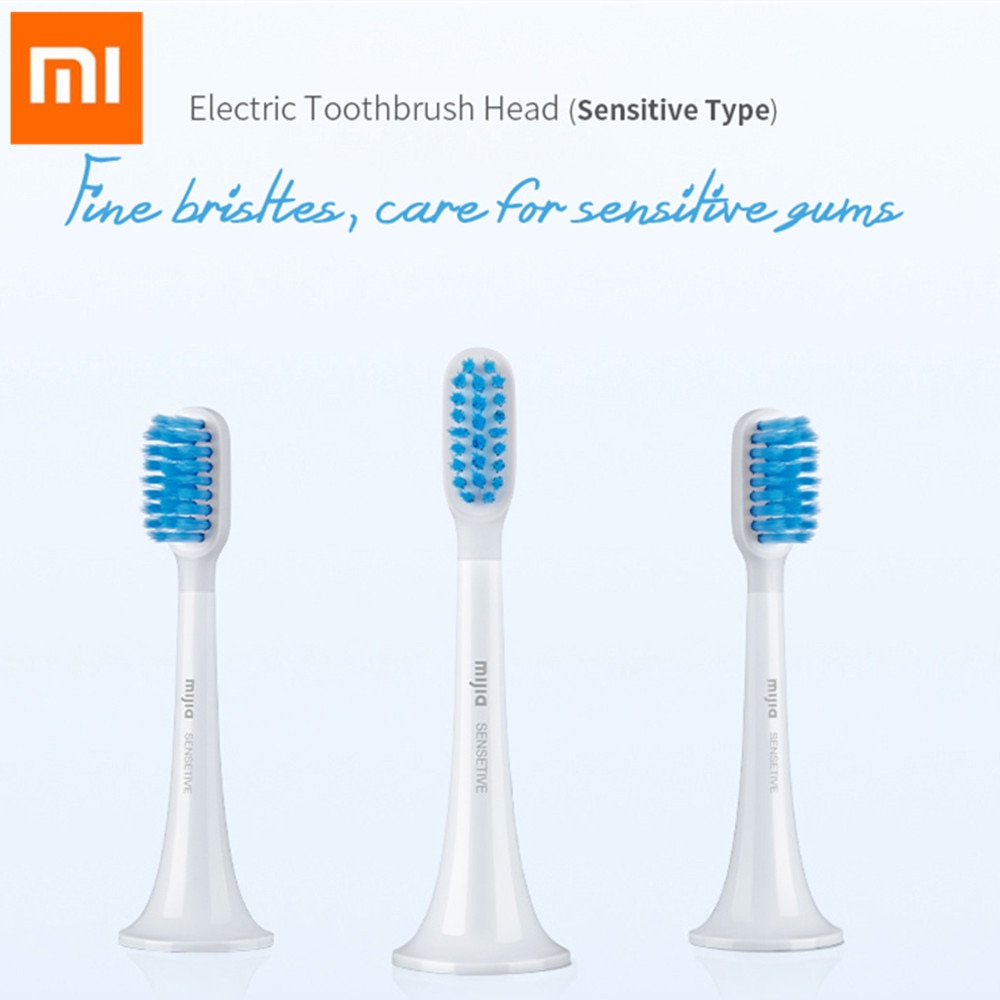 Slender Tooth 3Pcs 11 Mijia Sonic Electric Toothbrush Head for S... – Grandado