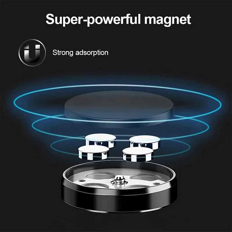 Super magnetischer Autotelefonhalter, geeignet für Apfel Xiaomi Huawei, Handyhalter, Armaturenbrett, Wandmontage, Auto-Magnetaufkleber