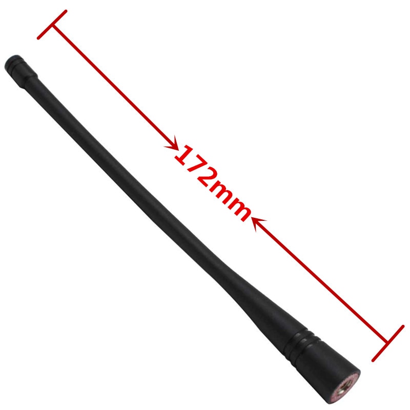 Original TYT Antenna (Short:95mm+Long:172mm) SMA-M Connector UHF 400-480 MHz 10W High Gain 2.15dBi for TYT MD-380 Two Way Radio