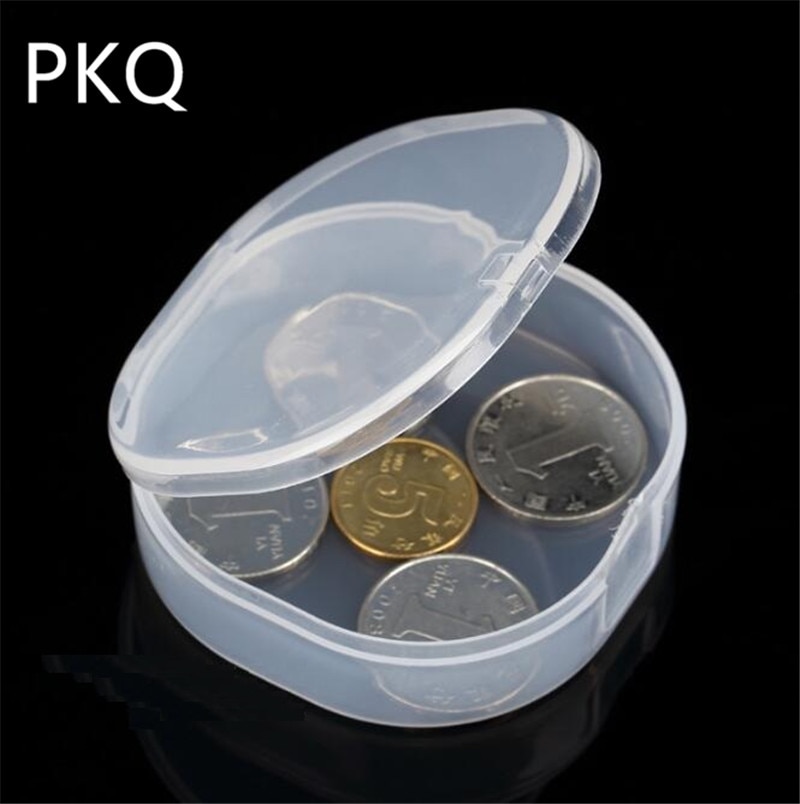 11 sizes Round Plastic Box PP Transparent Packing Box Diamond Painting Accessory Jewelry Box Organizer Small Plastic Storage Box