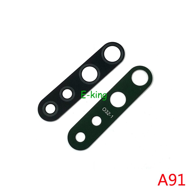 2Stck Zurück Kamera Glas Objektiv Abdeckung Für OPPO A15 A52 A53 A72 A91 A92 A92S A93 A94 A95 A96 mit Ahesive Aufkleber Ersatz Teile: A91