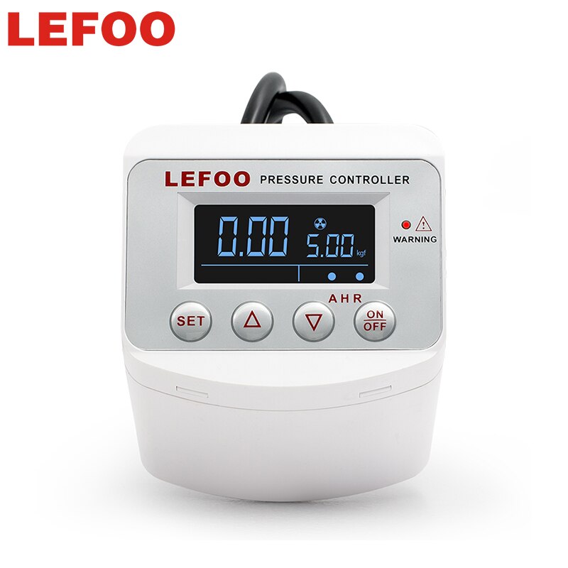LEFOO Digital Pressure Switch Negative Pressure Controller Gas Liquid Pressure Switch with LCD Digital Display