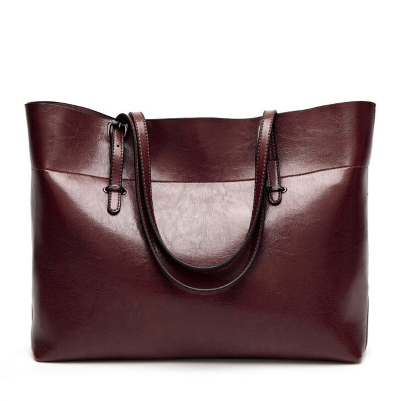 FGJLLOGJGSO Vrouwen Schoudertas PU Leer Vrouwelijke Grote Bakken Handtassen Business Vrouwen Crossbody Tas Voor Vrouwen bolsas Feminina: coffee