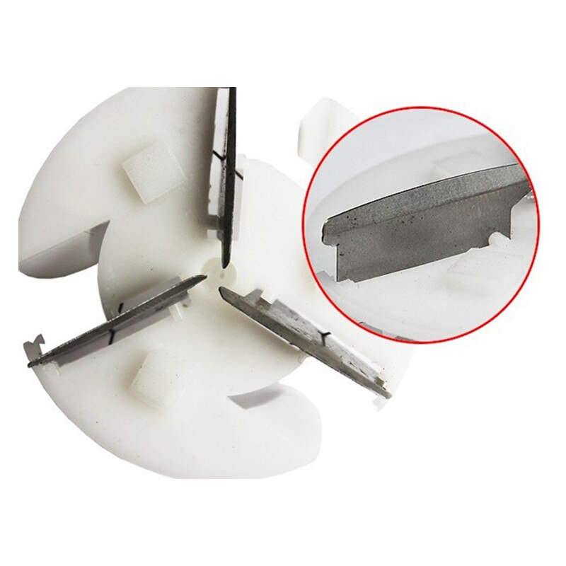 DoreenBeads Draagbare Lint Remover Blades Backup Huishouden Schoonmaken Tool Wit 22mm Lange 45mm Dia. Keukengerei 1 ST