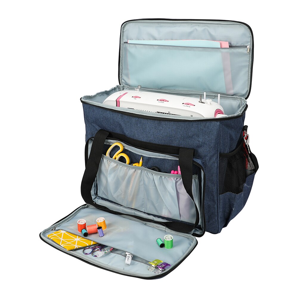 Large Sewing Machine Bag Storage Container Accessories Multi-functional Portable Travel Home Organizer Craft Knitting Tools Case