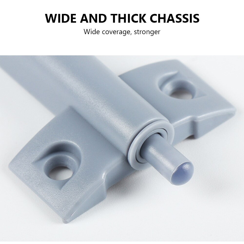 5/10PCS Gray White Kitchen Cabinet Door Stop Drawer Soft Quiet Close Closer Damper Buffers With Screws Door Damper Buffer