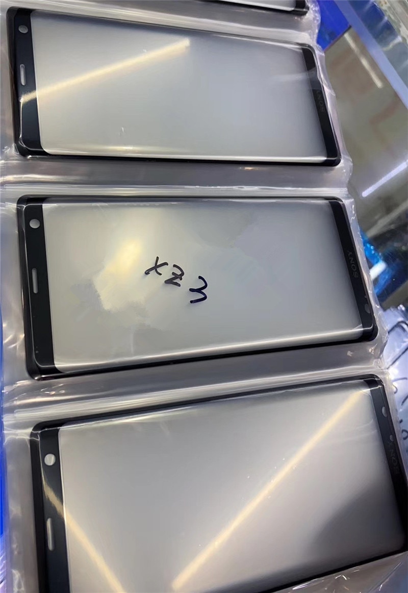 Xz 3 yttre skärm för sony xperia  xz3 frontpanel lcd display ut glas täcka lins telefon reparation byta delar