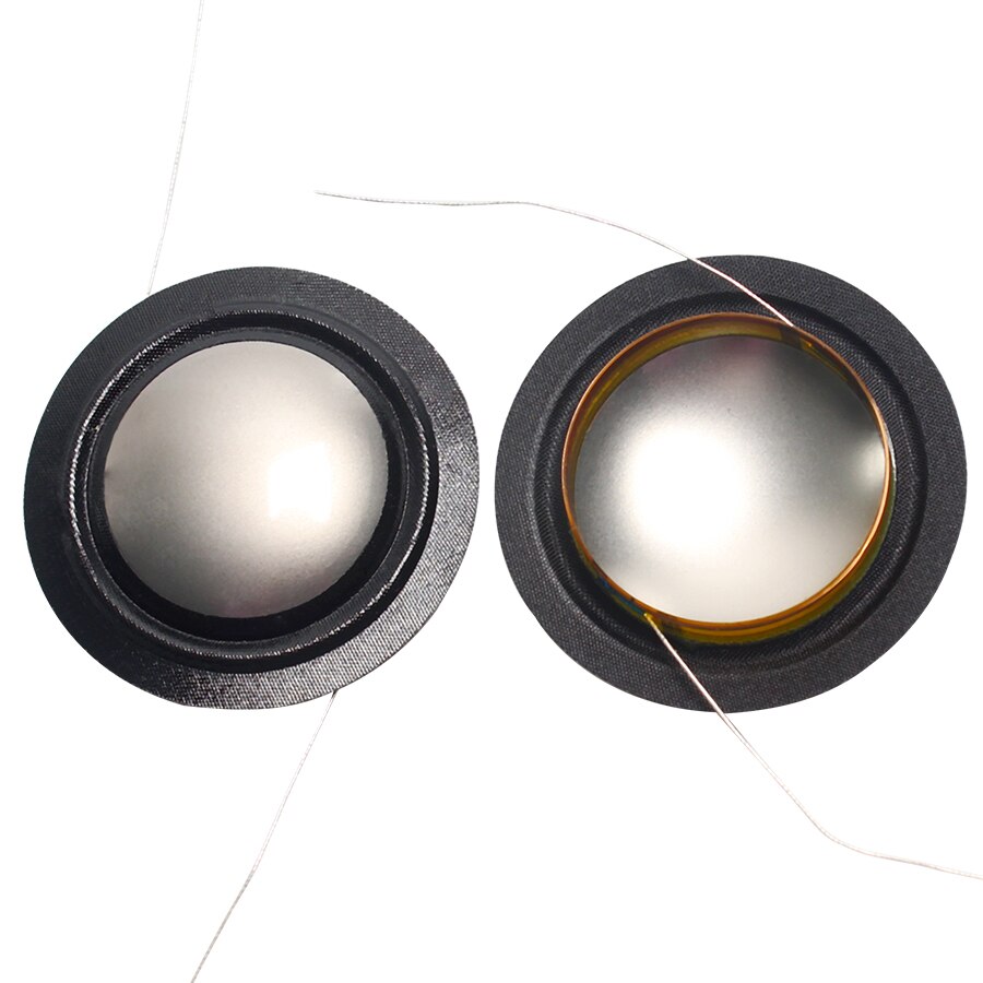2x Speaker Diaphragm Repair Kit - 25.4mm Titanium Film + Silk Edge - for Tweeter Speaker Accessories