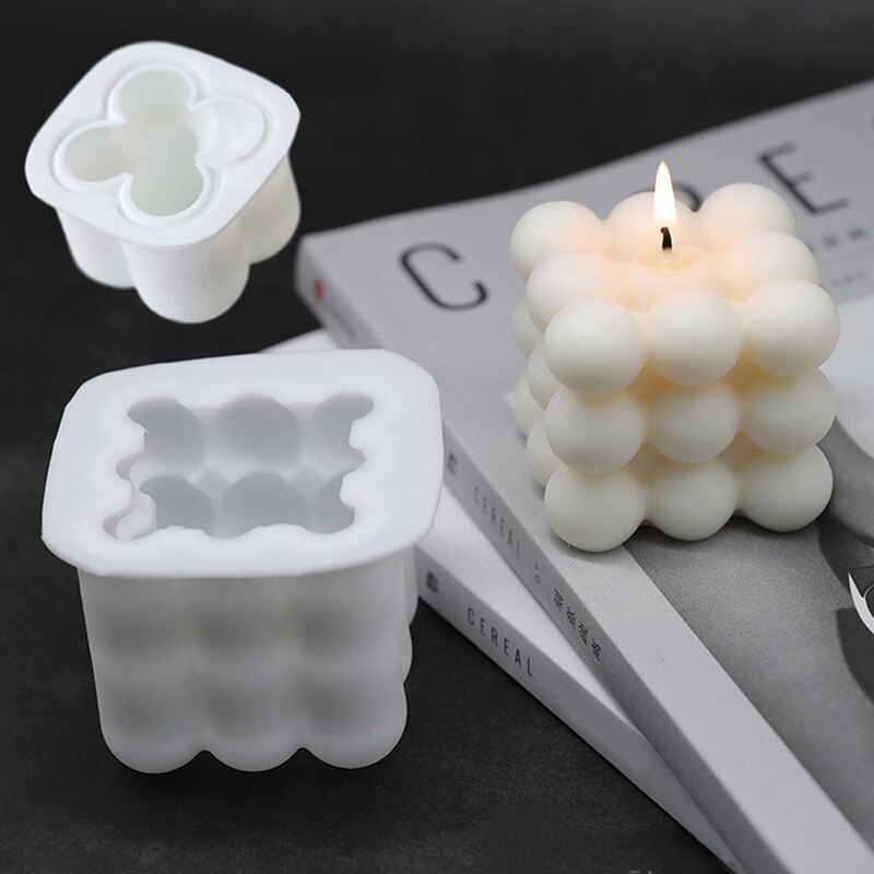 Silicone Moulds DIY Wax Candles Mold Mulit Size 3D Silicone Molds For Handmake Soap Form Crafts Cooking Chocolate Cake Supplies