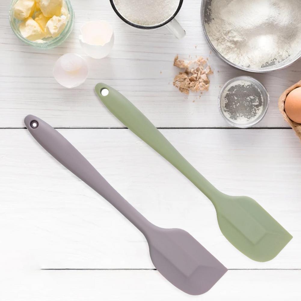 Multicolor 20.5*4Cm Food-Grade Siliconen Taart Spatel Non-stick Mengen Boter Beslag Cookie Pastry Schraper keuken Bakken Tools