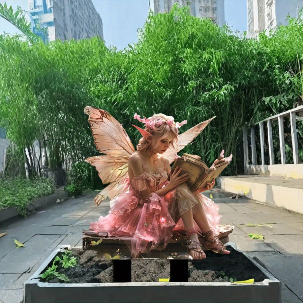 Crafts Acrylic Garden Pile Cute Artificial Garden Floor Plugs Waterproof Fairy Mini Figurine Bonsai
