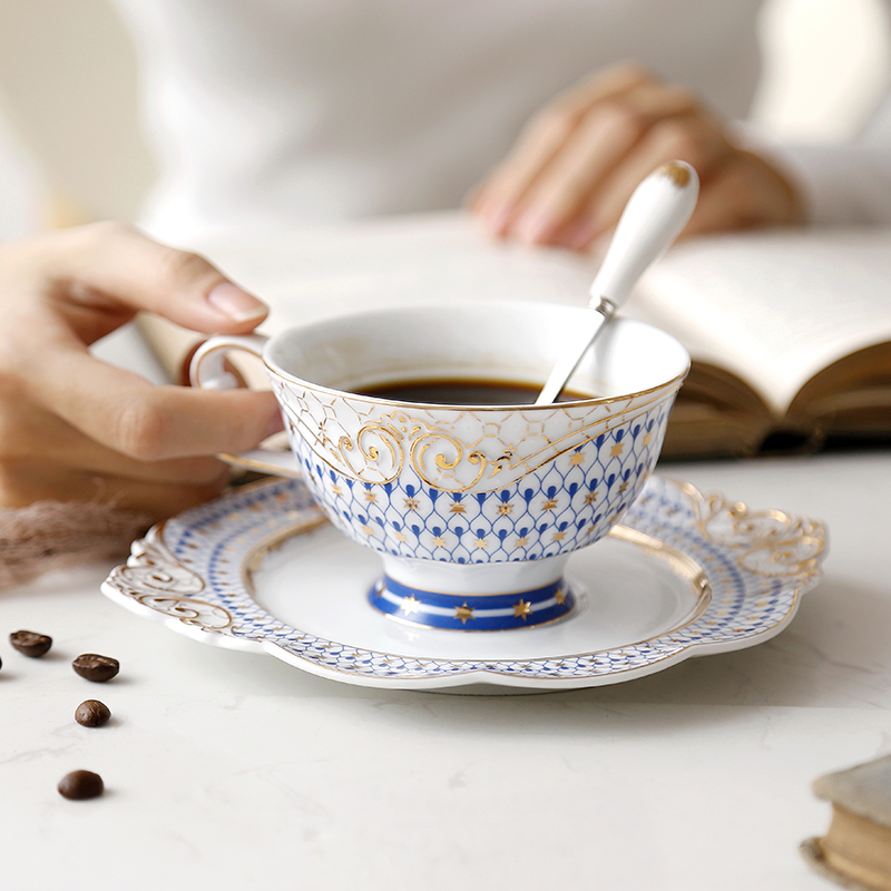 Ensemble de tasses à café en céramique, porcelaine or rouge, tasse à thé de Camping japonais, verres thermiques, tasse à boisson chaude, Kubek Do kawaiy, tasse de petit déjeuner