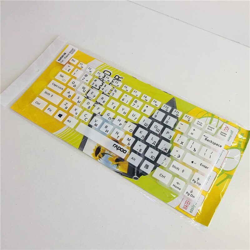 Protecteur de clavier russe de , pour Rapoo 8200P 9300P 9100P 8000 X220 X336