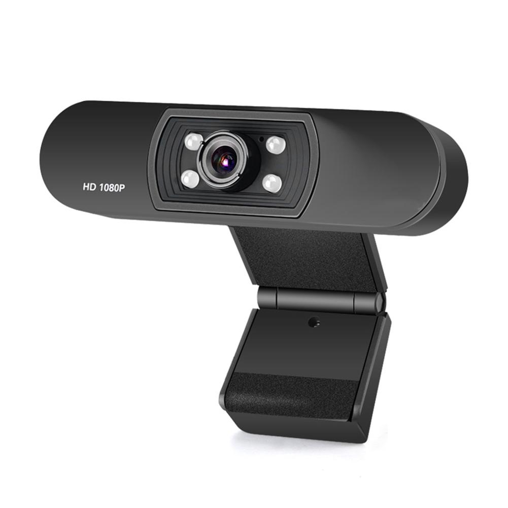 Full Hd Webcam Usb 1080P Hd Computer Pc Webcamera 1920X1080 Met Microfoon Camera 'S Voor Live-uitzending Video bellen Conferentie