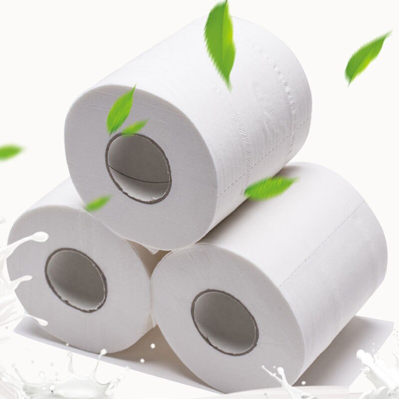 Home Bath Paper Bath Toilet Roll Paper Toilet Paper White Toilet Paper Toilet Roll Tissue Roll 4Ply Paper Towels Tissue Paper