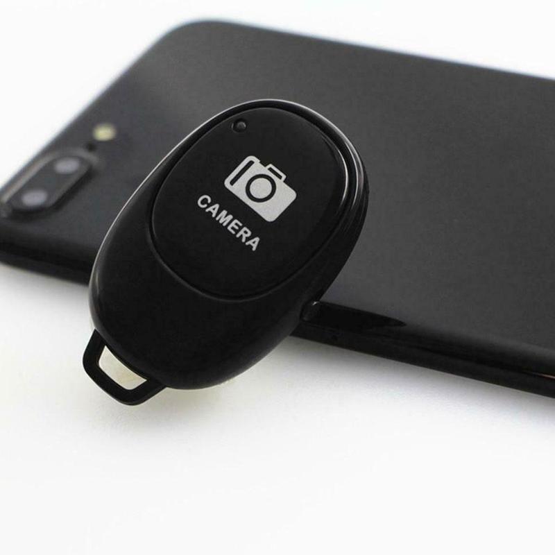 Trådløs bluetooth selvudløser knap til ios android mobiltelefon selvudløser artefakt kamera udløser fjernbetjening