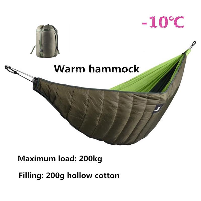 Winter Warme Schlafsack Hängematte Underquilt Schlafsack Wärmer Unter Decke Decke für draussen Camping Wandern