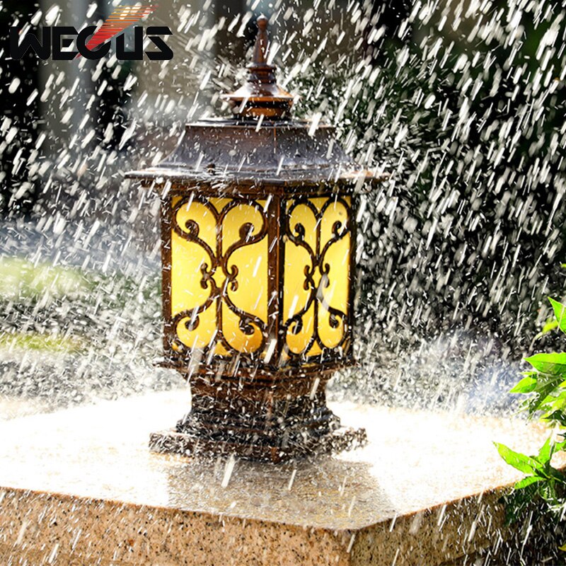 Säule lampe Ich bin freien wasserdichte hof licht europäischen-stil bh garten Villa landschaft beleuchtung staubdicht Zauberstab leuchten