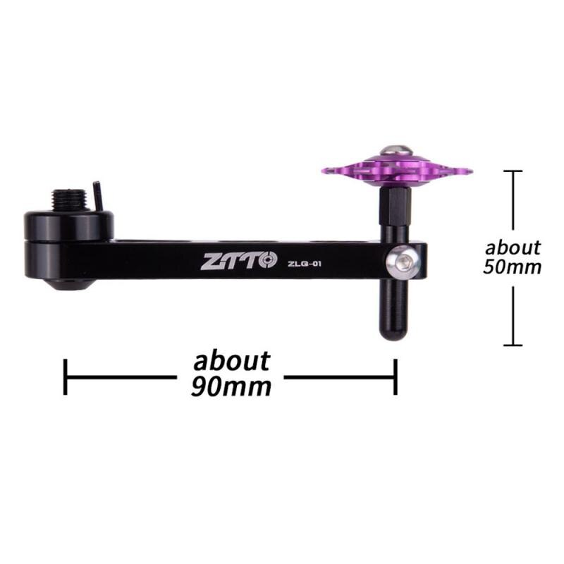 Adjustable Bike Pulley Aluminum MTB Bicycle Cycling Single Speed Derailleur Bicycle Chain Tensioner Hang Dropout Frame
