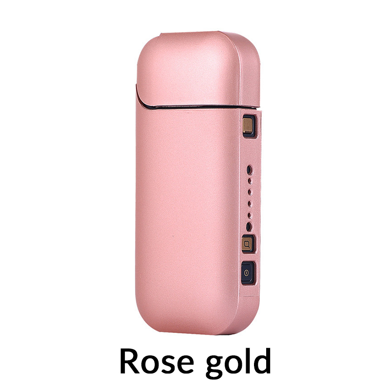 Volcanee PC Case For IQOS 2.4 Plus Antidust Decorative Pretective Case Sleeve E Ciagarette Mod Vape Accessories: Rose Gold / 1pc