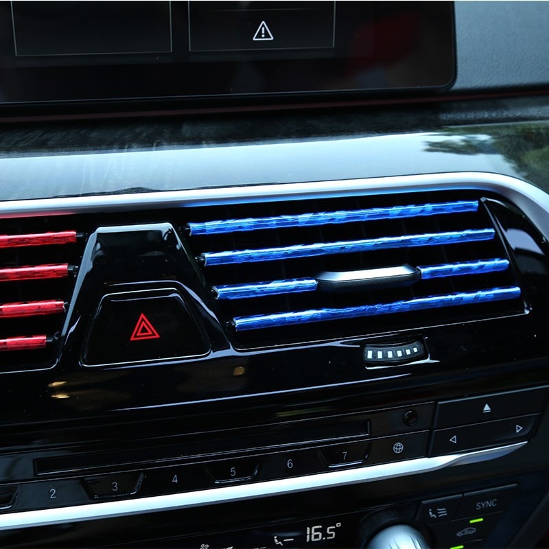 10 teile/satz Auto Styling Innen Außen Dekoration Streifen Formteil trimmen-Armaturenbrett Tür Rand Universal- Für Autos Auto Zubehör