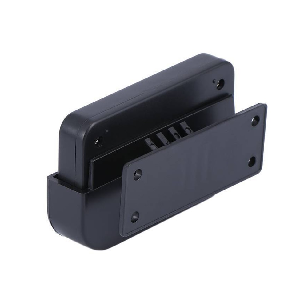 Unique Digital Small Plastic Large Display Electronic Black Stopwatch Automotive Travel Portable Alarm Clock Home Accurate