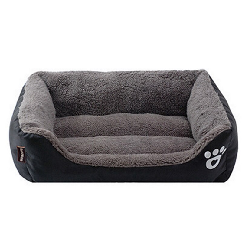 Hundeseng sofa hvalp kæledyr hund seng til små store mellemstore hunde kat tæppe hund senge måtter hus liggestol kæledyr seng kennel: J / L 68 cm x 55 cm x 16cm